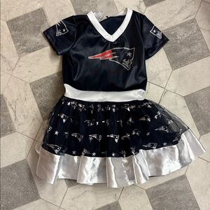 NFL Patriots Kids Cheerleader Dress